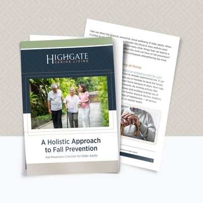 A Holistic Approach to Fall Prevention